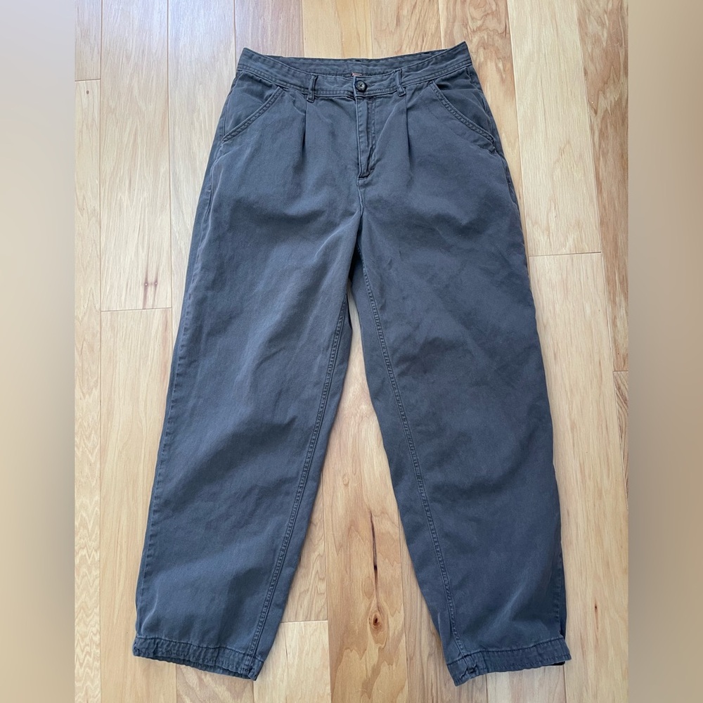 Free People Chocolate Brown Chinos 10